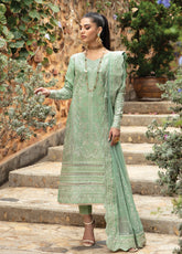 Gulaal Embroidered Lawn Unstitched 3 Piece Suit - GL24LL 05 DENIZ